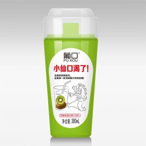 葡口果粒猕猴桃复合果汁饮料380ml