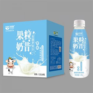 昊雨果粒奶昔原味1250mlx6瓶