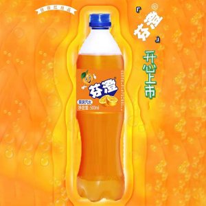 芬澄果味汽水500ml