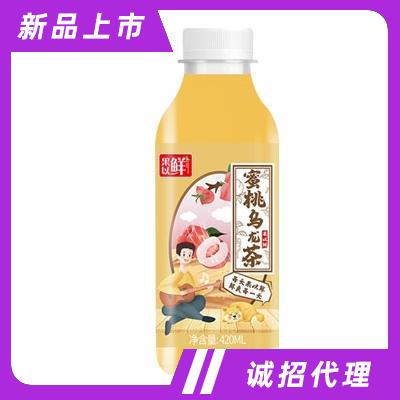 果以鲜蜜桃乌龙茶420ml