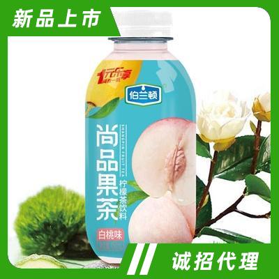 伯兰顿尚品果茶柠檬茶饮料白桃味450ml