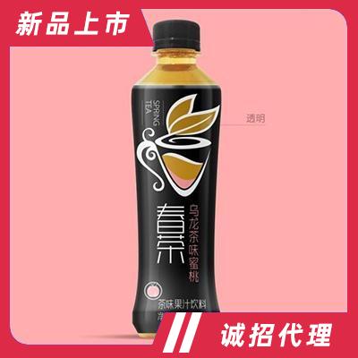 伊思特春茶乌龙茶+蜜桃茶味果汁饮料500ml