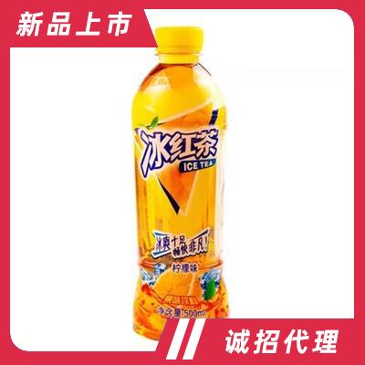 珍兹味冰红茶柠檬味500mlX15瓶果味饮料网红茶健康低糖饮品