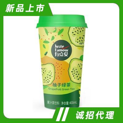 有点爱柚子绿茶果汁茶饮料400ml