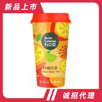 有点爱柠檬红茶果汁茶饮料400ml