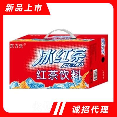 东方乐冰红茶饮料箱装