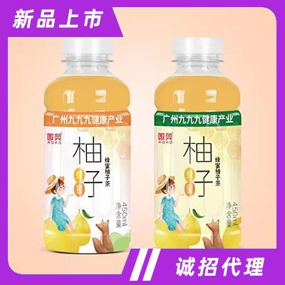 嗷奥蜂蜜柚子茶茶饮料450ml