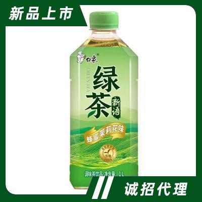 白象绿茶蜂蜜茉莉花味1L