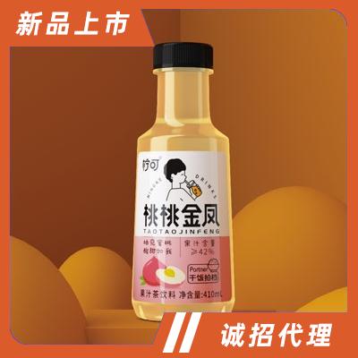 柠可桃桃金凤果汁茶饮料瓶装410ml