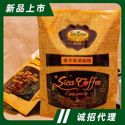 茜卡庄园速溶系列炭火烘焙含糖三合一速溶咖啡加班醒神饮品摩卡奇诺咖啡