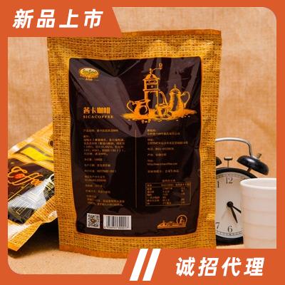 茜卡庄园咖啡特浓拿铁三合一速溶咖啡饮料招商2022新品背面