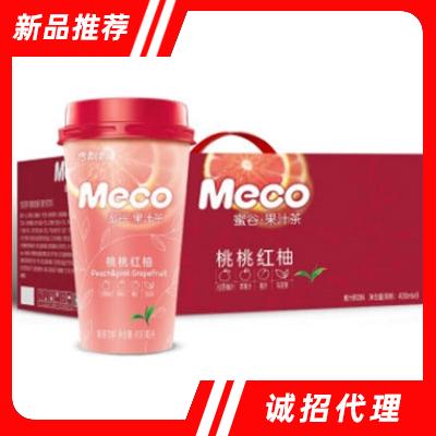 Meco蜜谷果汁茶桃桃红柚