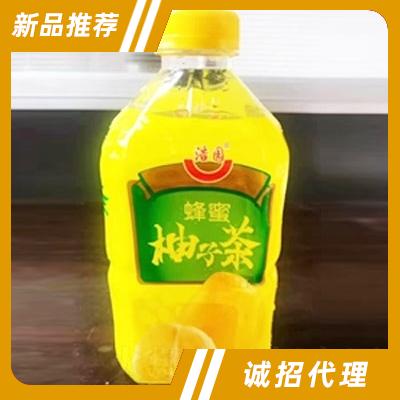 洁园蜂蜜柚子茶饮品1L