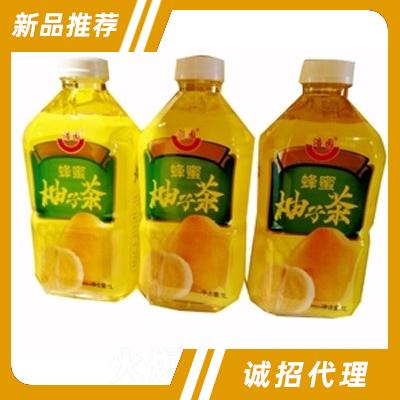 洁园蜂蜜柚子茶饮料1L