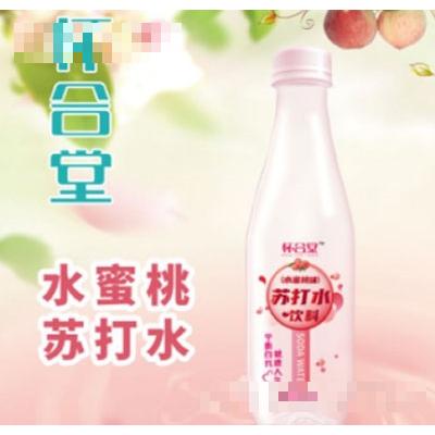 怀合堂水蜜桃苏打水饮料