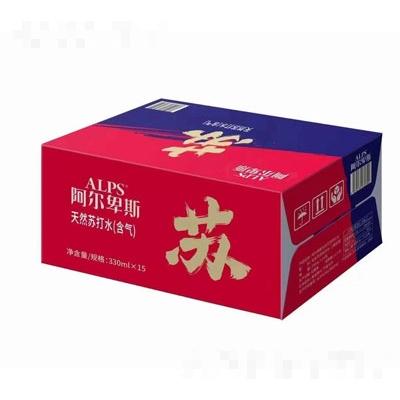 阿尔卑斯天然苏打水330mlX15瓶