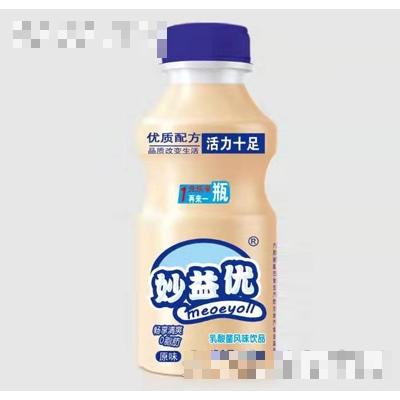 妙益优原味乳酸菌饮品340ml