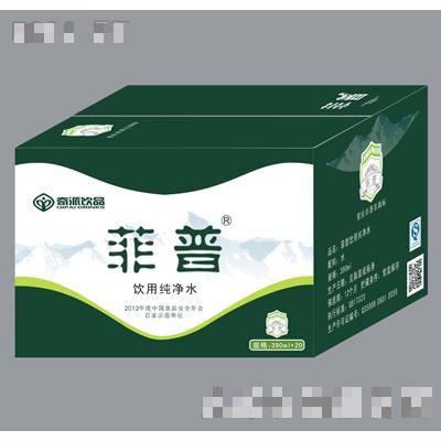 菲普饮用纯净水390mlx20瓶