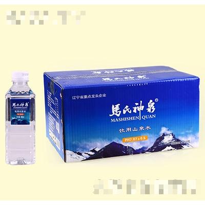 马氏神泉饮用山泉水箱装（蓝）