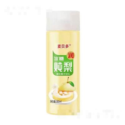 麦贝多冰糖炖梨果粒果汁饮料380ml