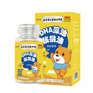 DHA藻油核桃油记忆力大人藻油胶囊OEM代加工