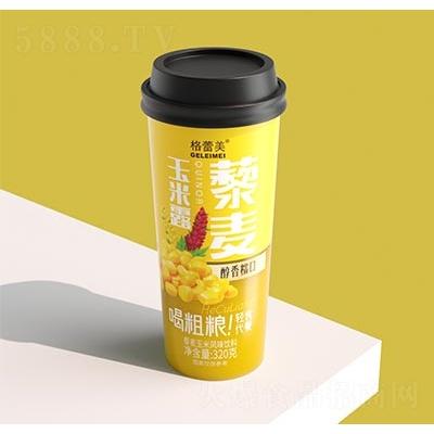 格蕾美粗粮饮料谷物饮料招商藜麦玉米露风味饮料320克OEM代加工