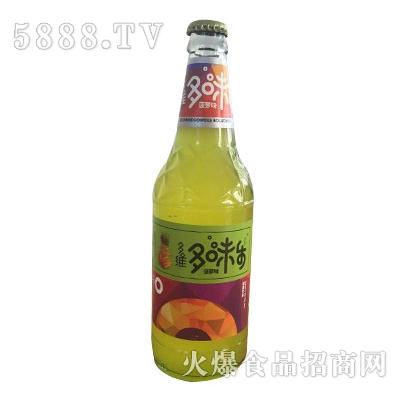 多味乐菠萝味碳酸饮料（玻璃瓶汽水）OEM代加工