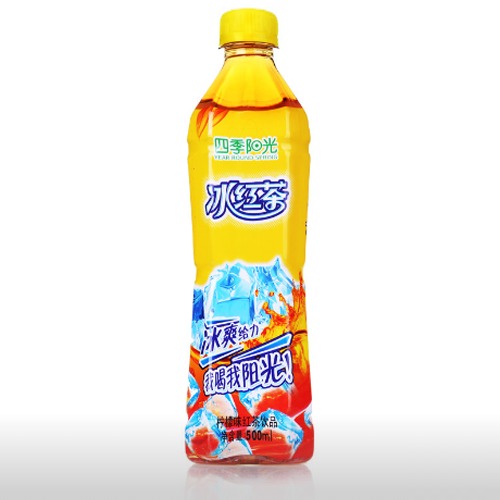 四季阳光冰红茶饮料500ml.png